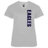 WOMEN'S VNECK MOISTURE WICKING TSHIRT