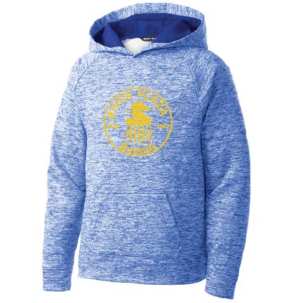 Youth Hooded Heather Pullover