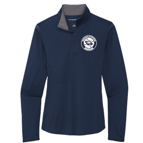 Fanwear Ladies Performance Quarter Zip Pullover