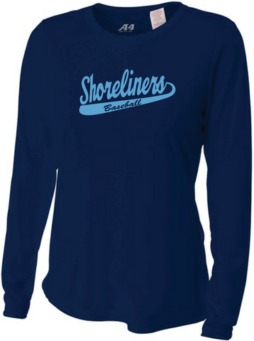 Fanwear Ladies Performance Long Sleeve Tshirt