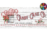 CANDY CANE ADVENT CALENDAR