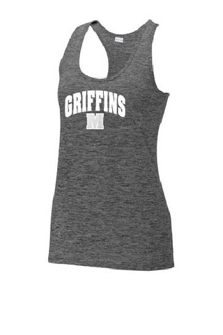 ELECTRIC HEATHER RACERBACK TANK