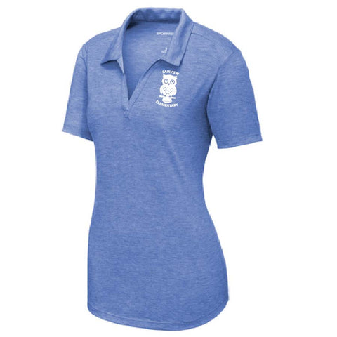 Sport-Tek ® Ladies PosiCharge ® Tri-Blend Wicking Polo