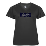 WOMEN'S VNECK MOISTURE WICKING TSHIRT