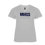 WOMEN'S VNECK MOISTURE WICKING TSHIRT