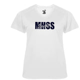 WOMEN'S VNECK MOISTURE WICKING TSHIRT