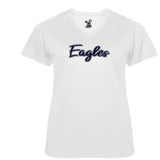 WOMEN'S VNECK MOISTURE WICKING TSHIRT