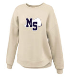 CURVE BOTTOM CREWNECK