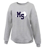 CURVE BOTTOM CREWNECK