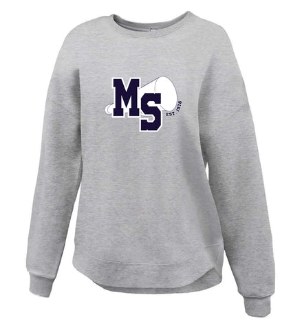 CURVE BOTTOM CREWNECK