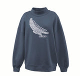 MOCKNECK SWEATSHIRT
