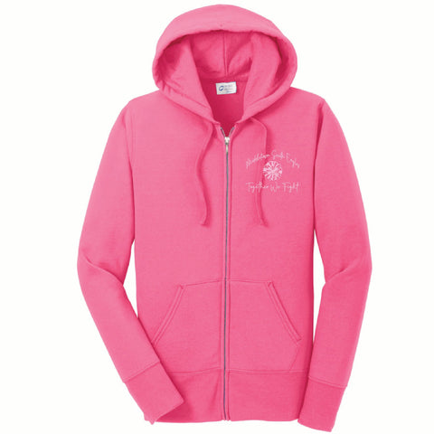 LADIES FULL ZIP SWEATSHIRT