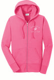 LADIES FULL ZIP SWEATSHIRT