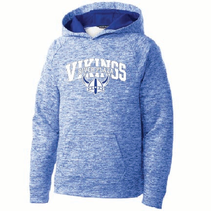 Youth Hooded Heather Pullover