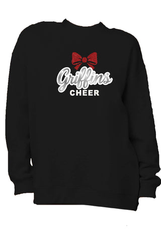 Griffins Ladies Oversized Crewneck