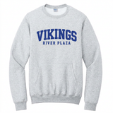 Grey sweatshirt with Vikings wordmark