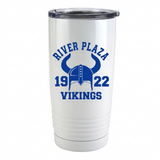 Tumbler with royal blue HELMET 1922 logo