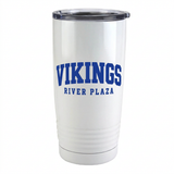 Tumbler with royal blue VIKING-RP logo