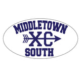 Midd South Cross Country Sticker