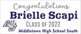 Middletown South Personalized Banner (PHOTO OR NO PHOTO options)
