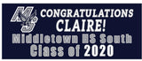 Middletown South Personalized (PHOTO OR NO PHOTO) Banner