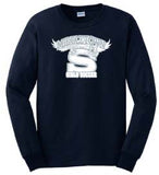 Navy Long Sleeve Tee