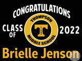 Thompson Middle School Lawn Sign-2022