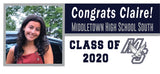 Middletown South Personalized (PHOTO OR NO PHOTO) Banner