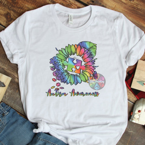 Autism Awareness - Sunflower Shirt