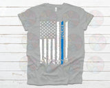 Support our POLICE on the Front Line T-SHIRT